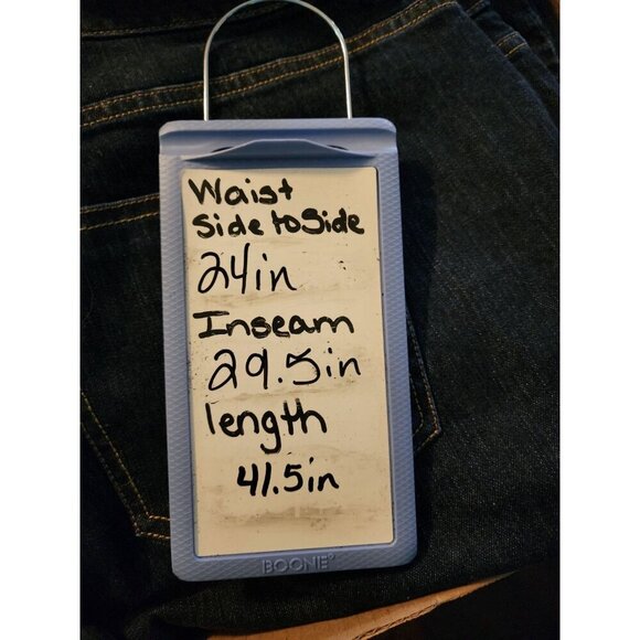 Old Navy The Flirt Plus Size 24 Short Jeans Blue Denim Bootcut 5 Pocket Stretch - Picture 3 of 7